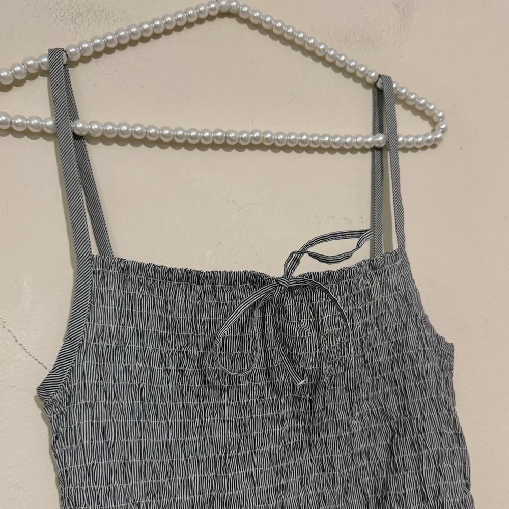 Solid & Striped Smocked Poplin Dress SIZE MEDIUM